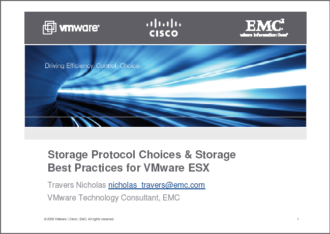 StorageBestPractices StorageBestPractices